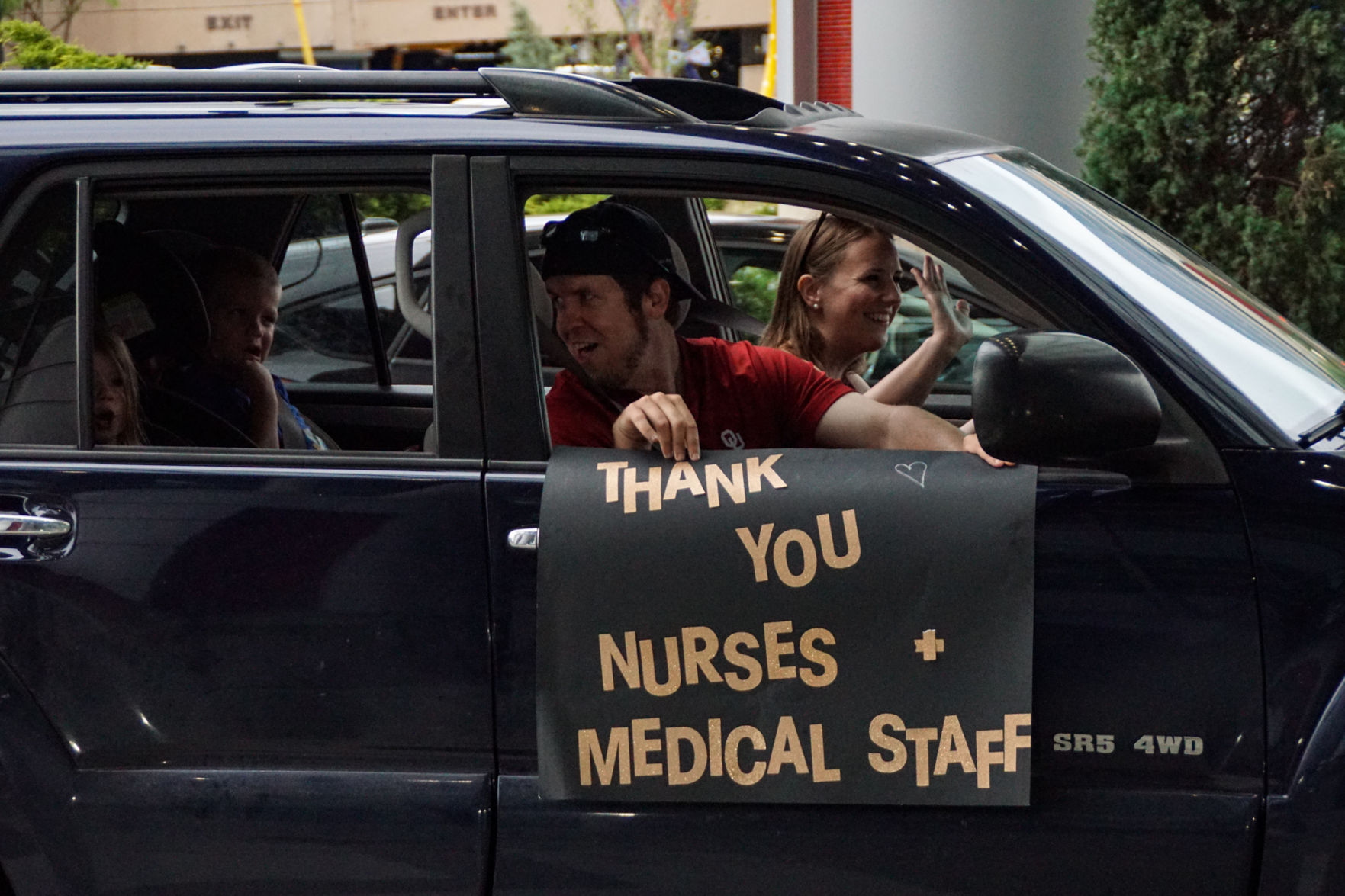 Thank you sign